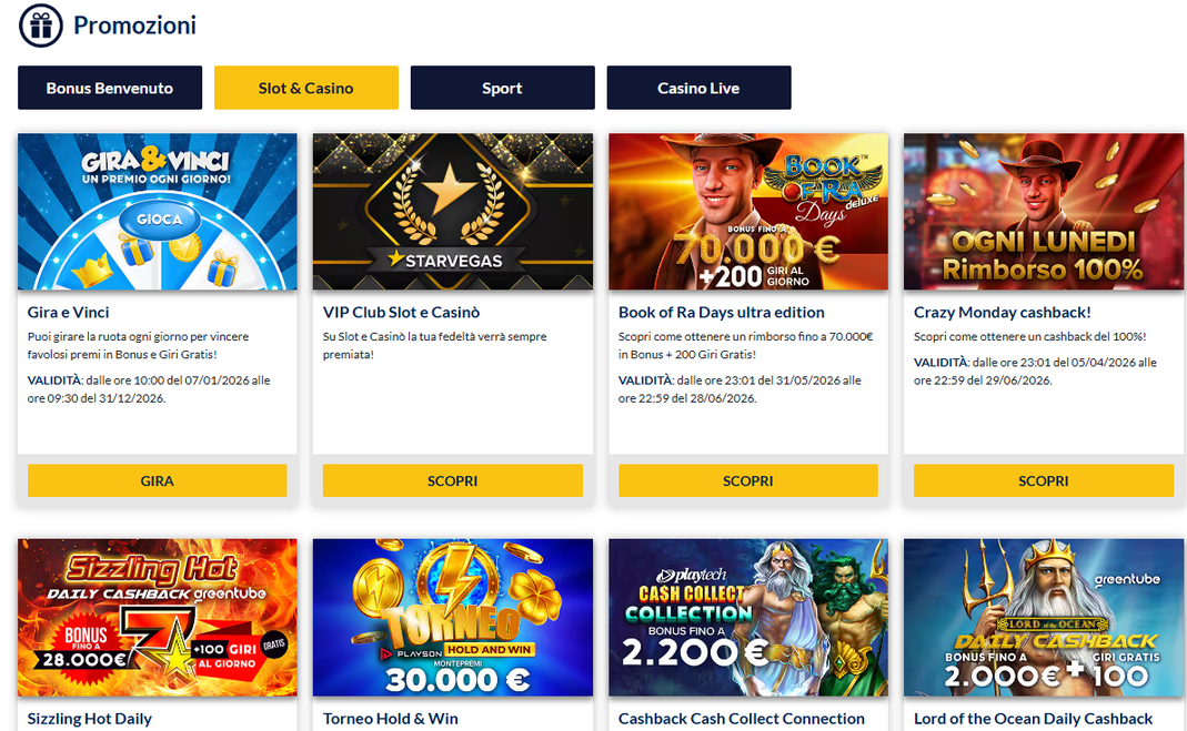 Promozioni LeoVegas