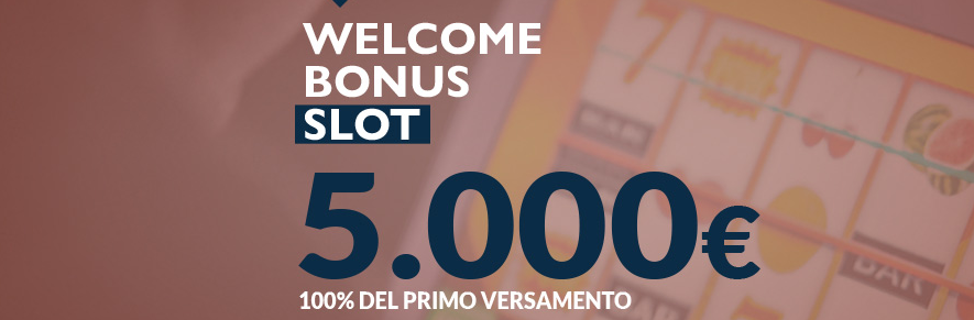 Welcome bonus slot di Betflag fino a 5.000€